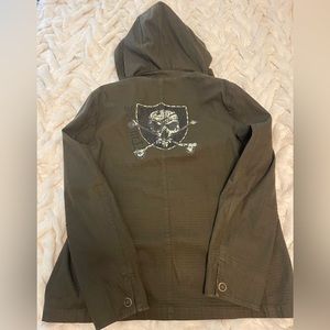 Retro Hooded blazer Jacket ~ Rare one of a kind 💎